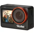 Rollei One Akciókamera, 4K/60fps 12Mp F2.8 170° wifi képstab.,érintő képernyő,első kijelző,vízálló