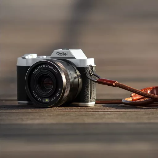 Rollei Powerflex retro digitális fényképezőgép, 10x optikai zoom