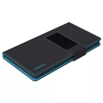   Reboon mobiltelefon tok XS, szürke/ fekete, max. 147x74x7,6mm