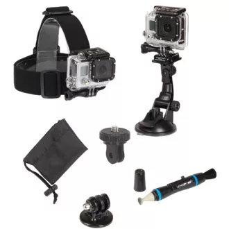   Sunpak Action Camera Accessory Kit 5 tartozékszett GoPro rendszerű kamerához, 5 db-os
