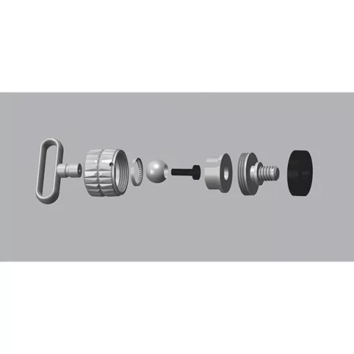 Sun-Sniper Rotaball-Connector csapágyas csatlakozófej vállszíjhoz