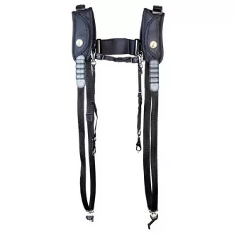   Sun-Sniper Rotaball-DPH Double-Plus-Harness dupla fényképezőgép vállszíj