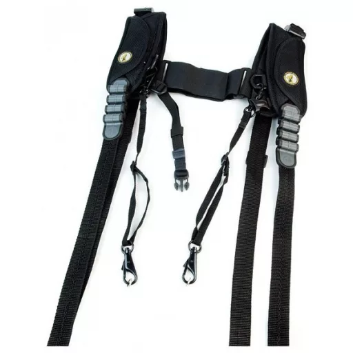 Sun-Sniper Rotaball-DPH Double-Plus-Harness dupla fényképezőgép vállszíj