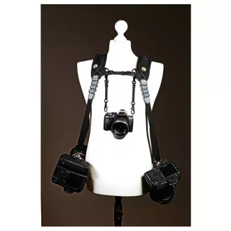   Sun-Sniper Rotaball-DPH Double-Plus-Harness dupla fényképezőgép vállszíj
