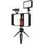 Synco Vlogger Kit 1 vlogging szett okostelefonokhoz, mikrofon, LED, mini állvány, mobiltelefon cage