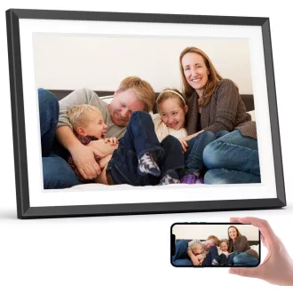   Thomson 1001P digitális képkeret 10" 1280x800, WiFi képátvitel mobilappról, érintő kijelző, fekete