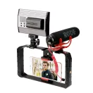 Ulanzi U-Rig Pro videós rig telefonokhoz, 3 vakupapucs csatlakozóval