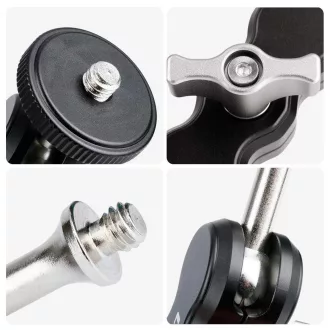   Ulanzi UURig R002 Magic Arm, kompakt és könnyű, 2x 1/4" csatlakozás