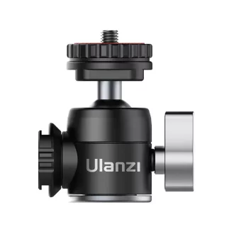   Ulanzi U60 mini állvány gömbfej, 2db vakupapucs, 2kg teherbírás