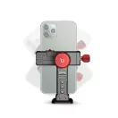 Ulanzi ST-14 Iron Man III 360 fokban forgatható extra erős telefontartó állványadapter, fém