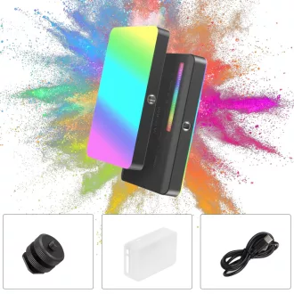Ulanzi VL120 RGB LED videólámpa, 20 féle fényeffektus