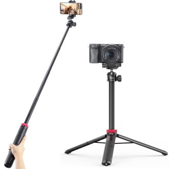   Ulanzi MT-44 selfie állvány, monopod, telefontartó adapter, 149cm max magasság, fekete