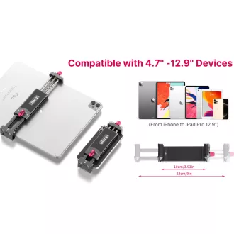   Ulanzi U-Pad III fém tablet tartó, állványra rögzíthető, arca swiss szabvány, vakupapucs adapterrel