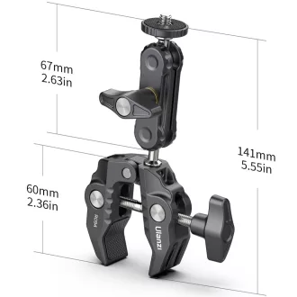   Ulanzi R094 KAMERA SZUPER-BILINCS RÖGZÍTŐ - többfunkciós satu - 1/4" 3/8"