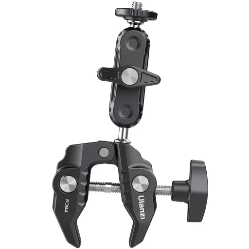Ulanzi R094 KAMERA SZUPER-BILINCS RÖGZÍTŐ - többfunkciós satu - 1/4" 3/8"