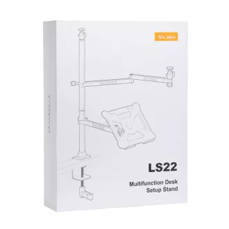   Ulanzi Vijim LS22 multifunkciós, asztalra rögzíthető +2karos állvány rendszer