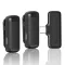 Ulanzi J12 vezeték nélküli Lavalier mikrofon, 2 mikrofon és 1 vevő, usb-c csatlakozás, fekete