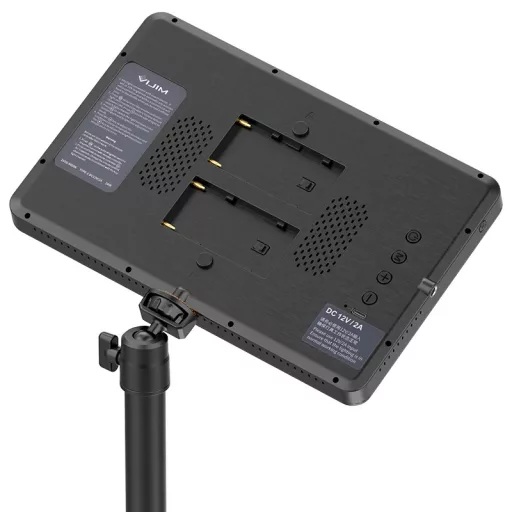 Ulanzi Vijim K22 Edge-Lit Stream led panel, távirányító, asztalra rögzíthető állvány, 2500-9000K