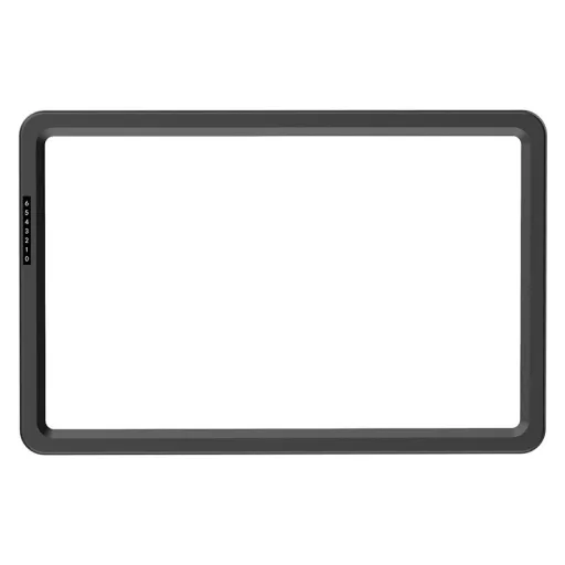 Ulanzi Vijim K22 Edge-Lit Stream led panel, távirányító, asztalra rögzíthető állvány, 2500-9000K