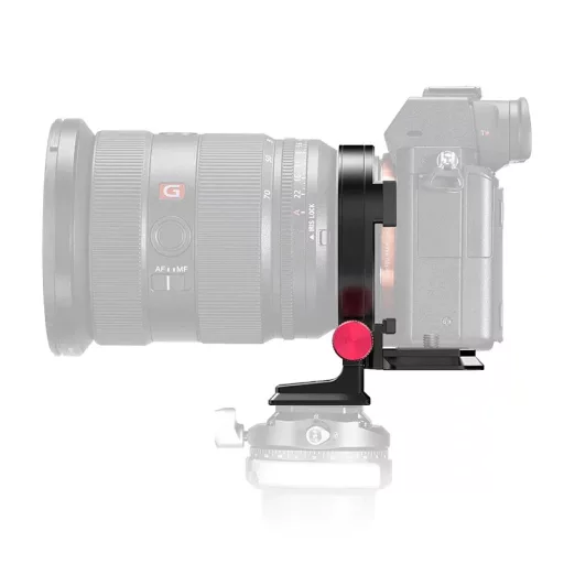 Ulanzi S-63 objektív állvány adapter, horizontális-vertikális rig, Sony Alpha kompatibilitás