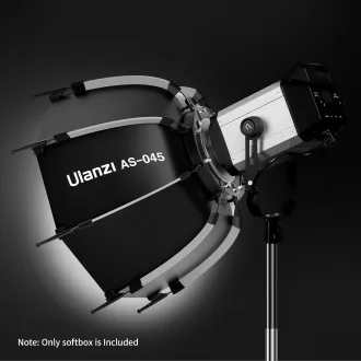   Ulanzi AS045 45cm-es nyitható octobox méhsejtráccsal, Bowens csatlakozás
