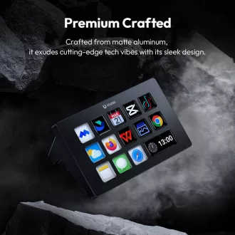   Ulanzi D200 Stream Deck Smart Keyboard multifunkciós makró, stream vezérlő, 13db programozható gomb