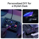 Ulanzi D200H Stream Deck Smart Keyboard multifunkciós makró, stream vezérlő, 13db gomb, 7in1 dock