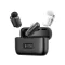 Ulanzi A200 mini csiptetős vezeték nélküli mikrofon, 2db mikrofon, zajszűrés, USB-C, fekete, fehér