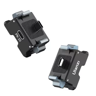   Ulanzi PK-10 állvány adapter és gyorskioldó talp USB-C csatlakozással, DJI Osmo Pocket 3-hoz