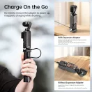 Ulanzi PK-10 állványadapter és gyorskioldó talp USB-C csatlakozással, DJI Osmo Pocket 3-hoz