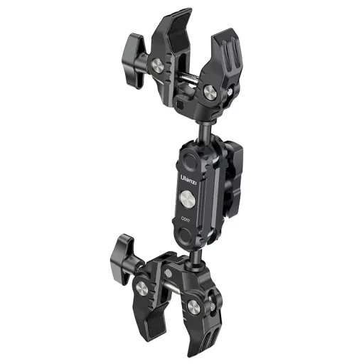 Ulanzi C017, C046GBB1, super clamp, dupla satu, kiegészítő 1/4"-os menet adapterrel