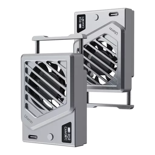 Ulanzi CA25-S, C051GBS2, kamera hűtő ventilátor, Canon/FUJIFILM/Nikon, ezüst