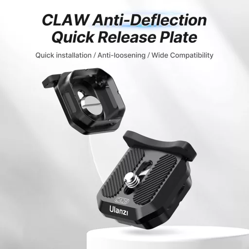 Ulanzi CA28 Claw elfordulás biztos cseretalp, Anti-deflection Plate