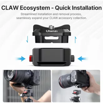  Ulanzi CA28 Claw elfordulás biztos cseretalp, Anti-deflection Plate
