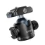 Ulanzi T100 Uka gömbfej, 6kg teherbírás, vakupapucs adapter, 3/8" és 1/4"