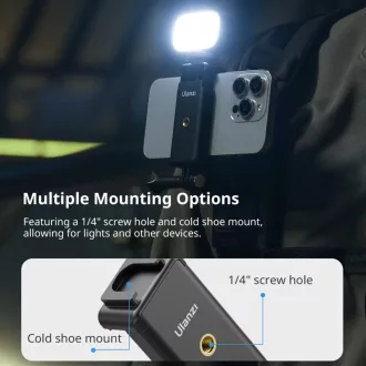  Ulanzi CO62 Go-Quick II hátizsák pántra, övre telefon és GoPro tartó adapter