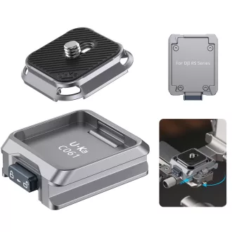   Ulanzi C061 Uka gyorskioldó állványtartozék, alap és talp, DJI RS stabilizátorokhoz