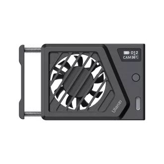   Ulanzi CA25-B, C072GBB2, kamera hűtő ventilátor, Sony/Canon/Fuji/Nikon, fekete