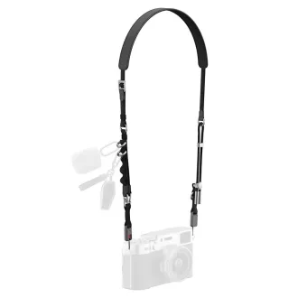   Ulanzi YF01 Y-Flex Strap, nyakpánt, csuklópánt, beépített USB-C kábel, fekete