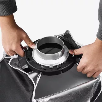   Ulanzi AS-4545 45cm-es nyitható softbox méhsejtráccsal, Bowens csatlakozás