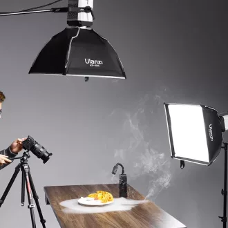   Ulanzi AS-4545 45cm-es nyitható softbox méhsejtráccsal, Bowens csatlakozás