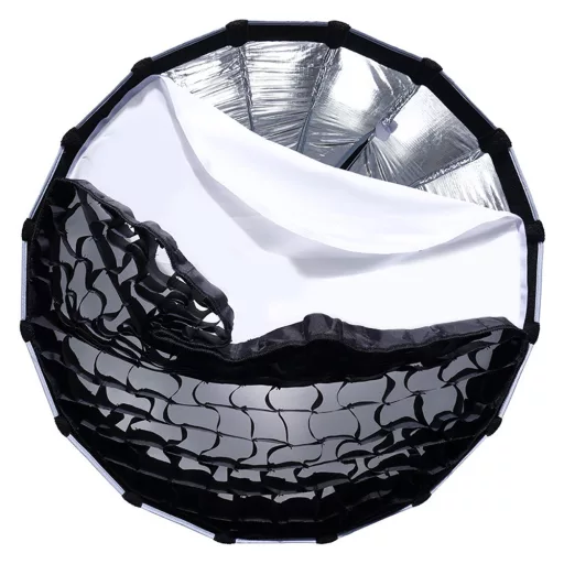 Ulanzi D60 60cm-es nyitható parabola méhsejtráccsal, Bowens csatlakozás