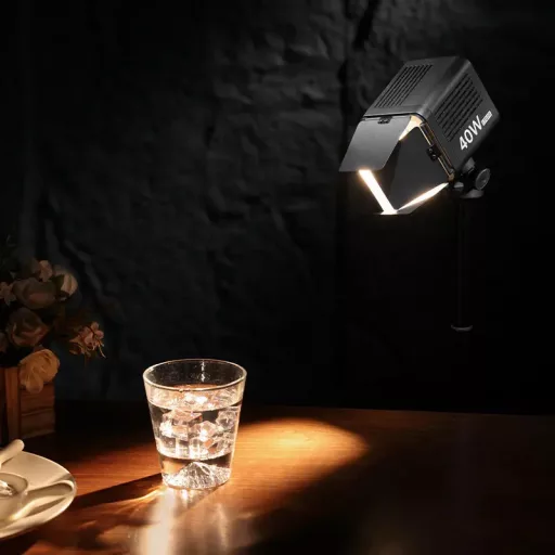Ulanzi L059GBB1 4 szárnyú fényterelő előtét, mini Bowens csatlakozás, 4-leaf barndoors
