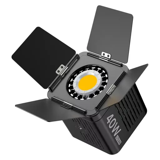 Ulanzi L059GBB1 4 szárnyú fényterelő előtét, mini Bowens csatlakozás, 4-leaf barndoors