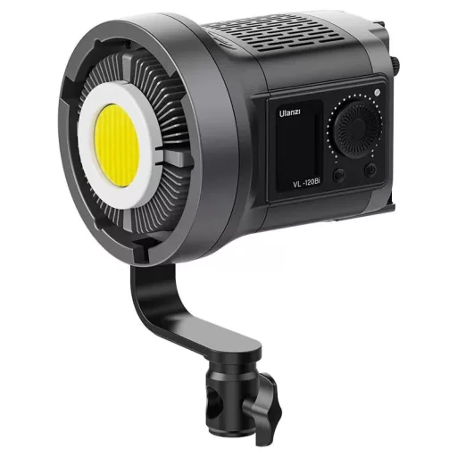 Ulanzi 120W bi-color COB led lámpa, 2700K-6500K, 95CRI, 6 effekt, V-Mount, APP vezérlés, Bowens