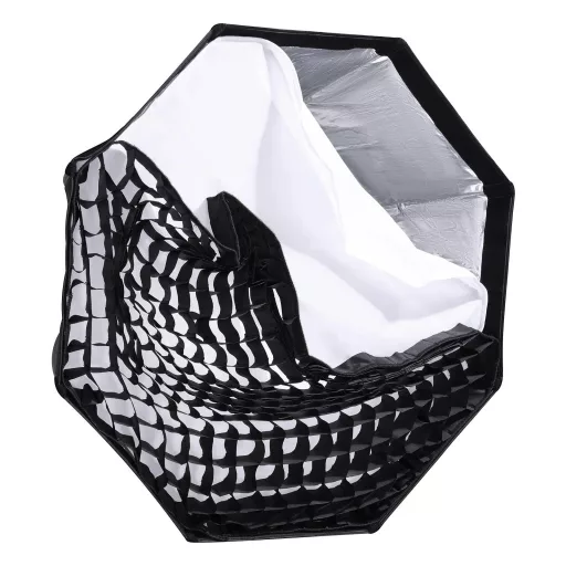 Ulanzi DS60 60cm-es nyitható octobox méhsejtráccsal, Bowens csatlakozás