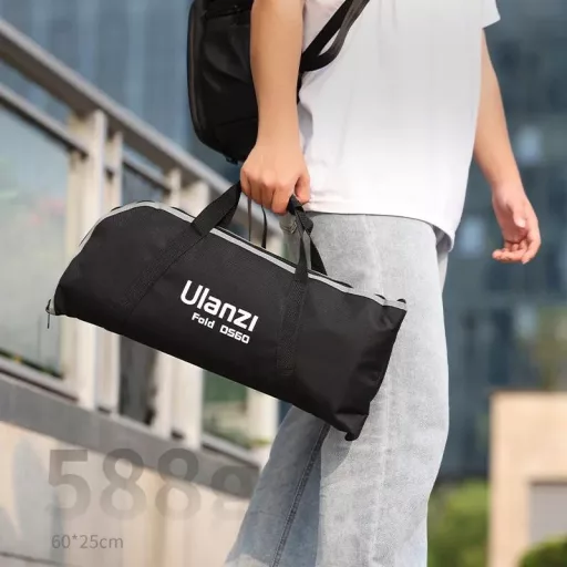 Ulanzi D560 60cm-es nyitható octobox méhsejtráccsal, mini Bowens csatlakozás