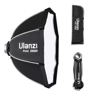   Ulanzi DS80 80cm-es nyitható octobox méhsejtráccsal, Bowens csatlakozás