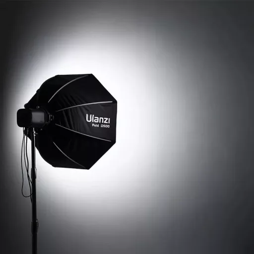 Ulanzi DS80 80cm-es nyitható octobox méhsejtráccsal, Bowens csatlakozás
