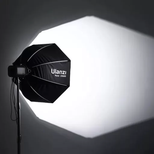 Ulanzi DS80 80cm-es nyitható octobox méhsejtráccsal, Bowens csatlakozás